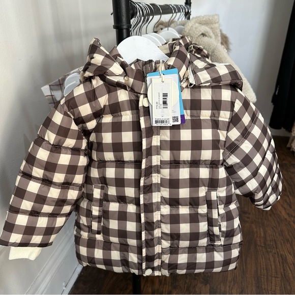 NEW rylee and cru winter Ski Jacket || Charcoal Check - Picture 2 of 3